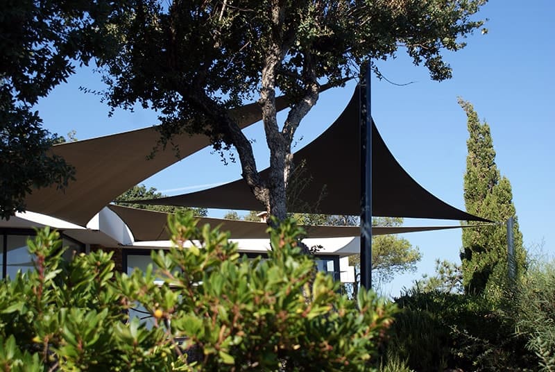 voile d'ombrage pour veranda