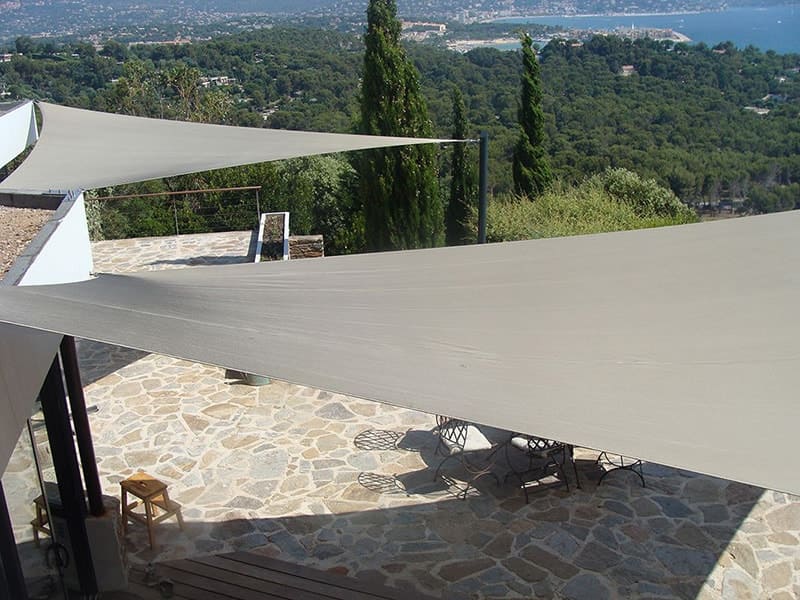 voile d'ombrage pour veranda