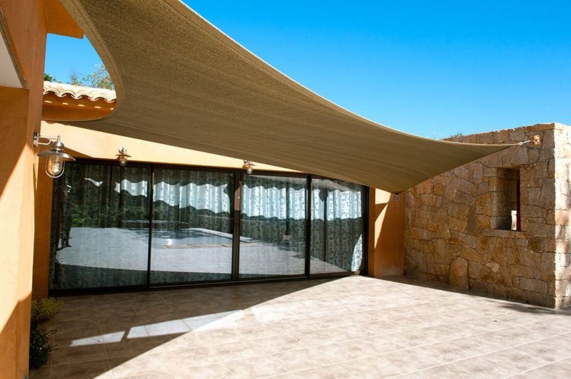 toile d'ombrage pour veranda