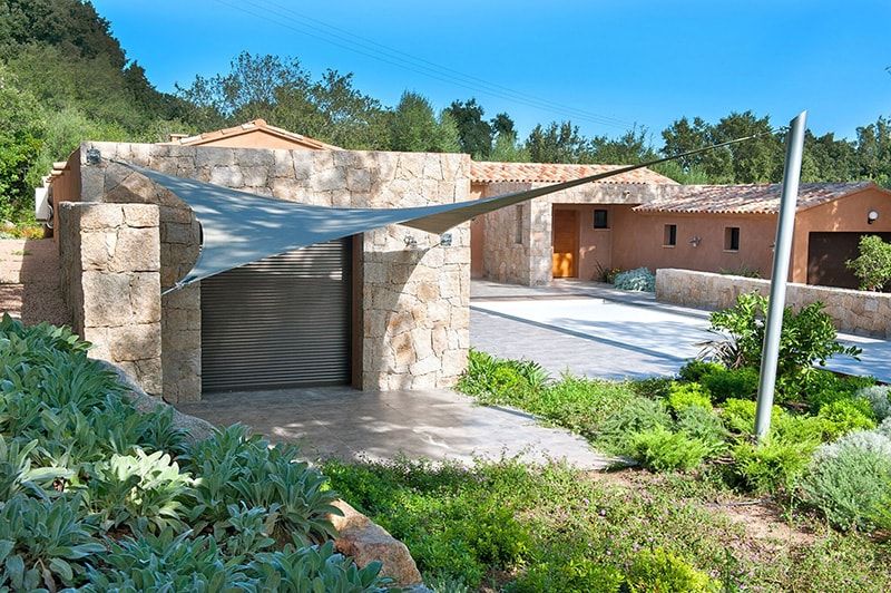 toile d'ombrage pour veranda