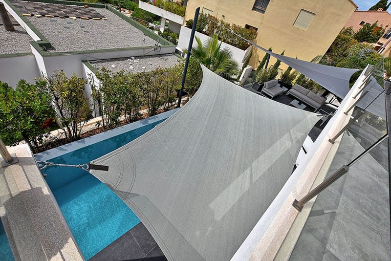 voile d'ombrage pour terrasse