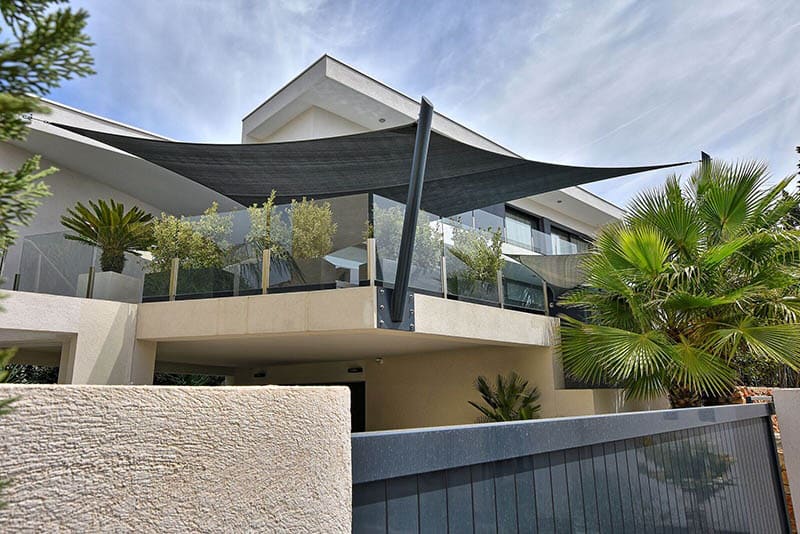 voile d'ombrage extérieur