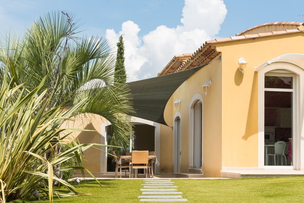toile d'ombrage pour terrasse