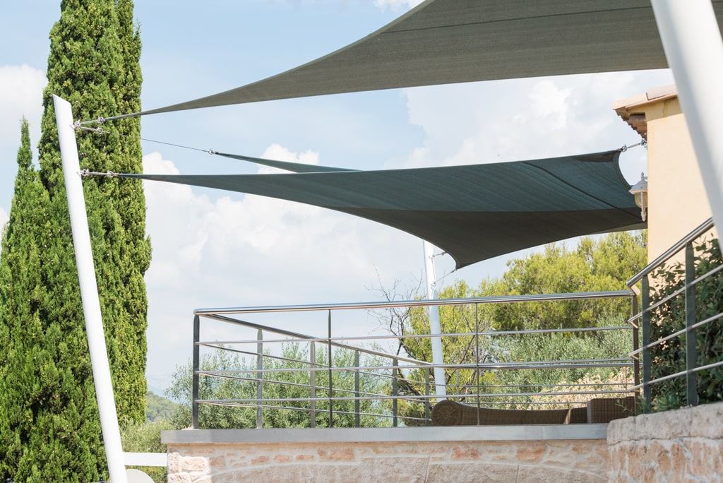toile d'ombrage pour jardin