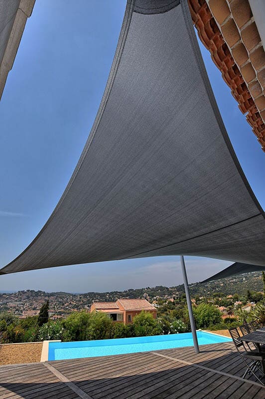 voile d'omrage pour villa