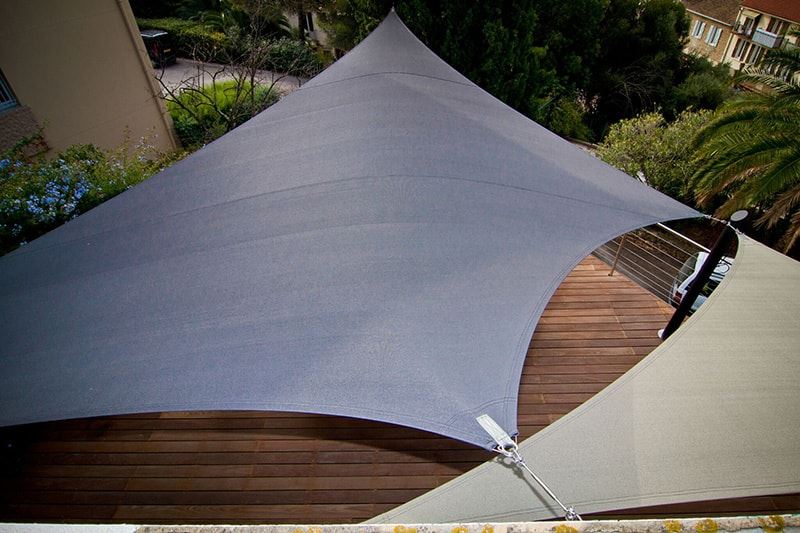 voile d'ombrage pour piscine