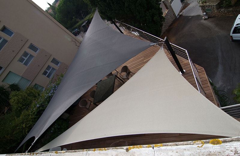 voile d'ombrage pour piscine